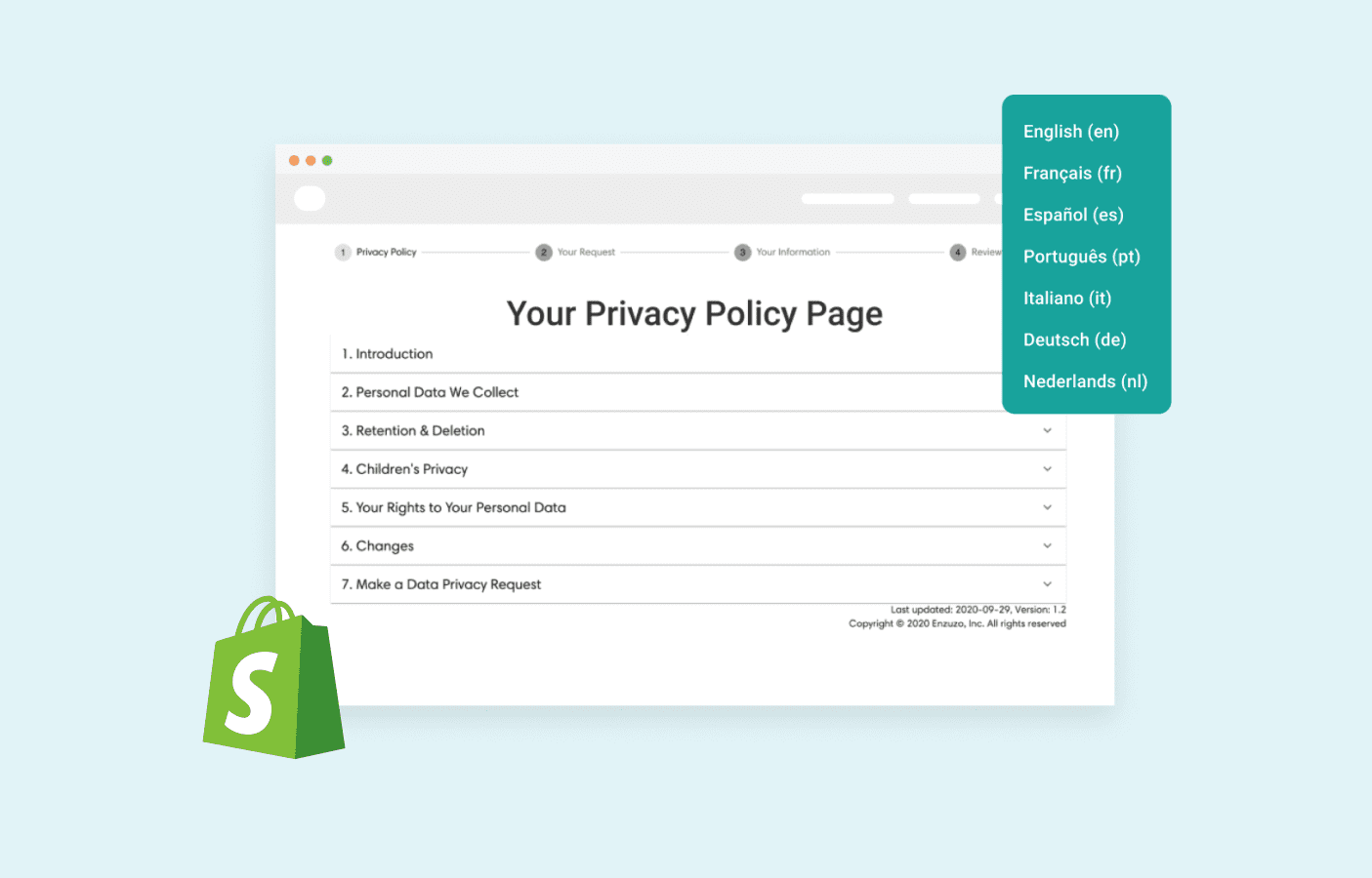 Shopify Create Privacy Policy